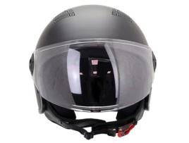 Capacete Jet NOEND Motociclismo Pure SC-31 ECE 22.06 Preto Matte (XL)