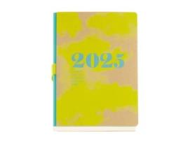 Agenda Diária A5 2025 MIQUELRIUS Plus Kraft Nubes 34278
