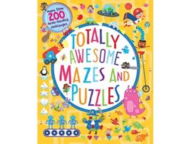Livro Totally Awesome Mazes and Puzzles de Cottage Door Press (Inglês)