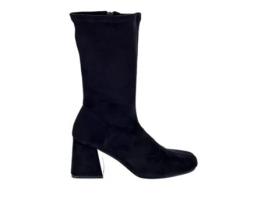 Botins de Mulher LA STRADA Camurça Preto (36)