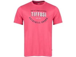 T-Shirt de Homem TIFOSSI Corta Rosa (M)