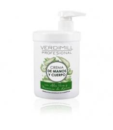 VERDIMILL PROFESIONAL crema de manos y cuerpo aloe 1000 ml