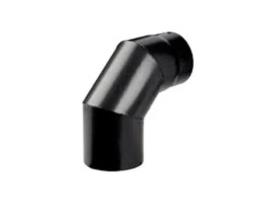 SAVE FUMISTERIA Plus Nno1203 Tubo Cotovelo para Chaminé Preto