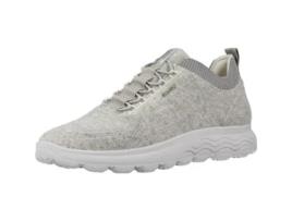 Sapatos de Mulher GEOX Spherica Tecido Cinzento (36)