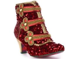 Sapatos King Size de Mulher IRREGULAR CHOICE Rede Vermelho (38)