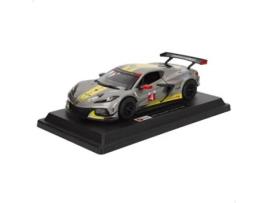 Modelo Oficial Do Carro de Corrida Chevrolet Corvette C8.R 1:24 BURAGO