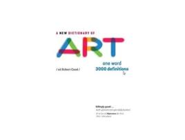 Livro A New Dictionary of Art One word 3000 definitions de Robert Good (Inglês)