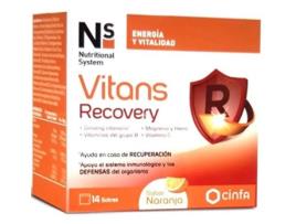 Ns Vitans Recuperação 14 Envelopes NS NUTRITIONAL SYSTEM
