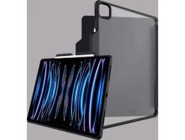 Capa Fólio para iPad Pro 12,9 IT SKINS Híbrido Sólido 100% Plástico Reciclado Contorno - Preto