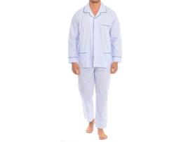 Pijamas Masculinos de Manga Comprida Kl30179 Pijamas Masculinos Pijamas Loungewear KISSES AND LOVE