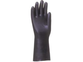 Luva Revestida de Neoprene Preto Tamanho 10 Riscos Químicos. Neo27010. SF SINGER FRERES