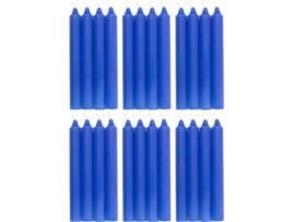 COM-FORT HOUSE- Vela de Mesa Azul Velas Decorativas Sem Perfume Velas para a Tua Casa COM-FORT HOUSE