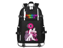 KOHREE Conjunto de Três Peças de Mochila de Estudante Rainbow Friends