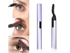 Enrolador de Cílios Elétrico Caneta Portátil para Segurança Cílios Aquecidos Enxerto Ferramentas de Maquiagem de Longa Duração Sem Bateria CNRSRS