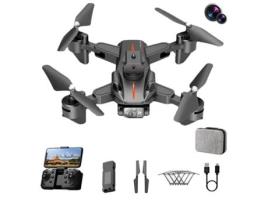 Mini Drone LKC P11S Profissional Câmera Dupla com Câmera Full Hd 1080 Função Anti-Barreira 360 1 Bateria Preto