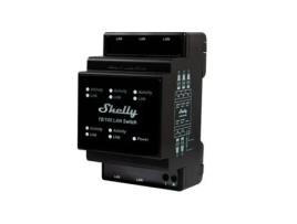 Din Rail Lan Switch 5 RJ45 Ports SHELLY