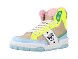 Sapatos de Mulher CHIARA FERRAGNI High Tecido Bege (40)