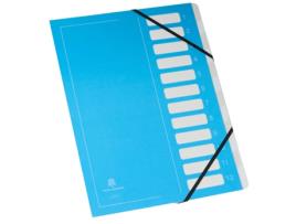 Pasta Organizadora EXTENDOS Flashy Série 122 12 Compartimentos Verde