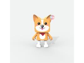 MOBILITY ON BOARD Altifalante Bluetooth Animal Dancer Modelo Corgi Branco / Amarelo
