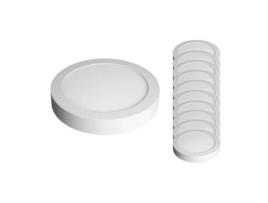 Pack de 10 Painel/Downlight Led Redondo Saliente 12W 6000K 950Lm LED7