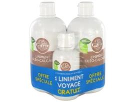 GIFRER Linimento Oleocalcário Estabilizado Conjunto de 2 X 500ml + 1 Linimento de Viagem 100ml Oferecido