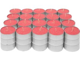 Velas Perfumadas para Chá Vela para Aquecedor de Chá Tealight Duração de 4 5 Horas Cheiro de Frutas Do Bosque COM-FORT HOUSE