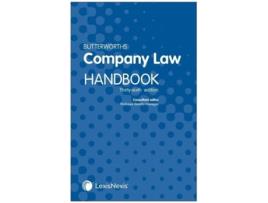 Livro Butterworths Company Law Handbook de Brenda Hannigan (Inglês)