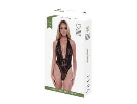 Conjunto de Lingerie BACI LINGERIE Eco Lace Teddy (Preto - M/L)