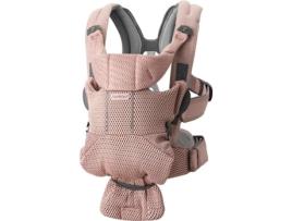 Porta Bebé BABYBJÖRN Mover Malha 3D Rosa Antiga