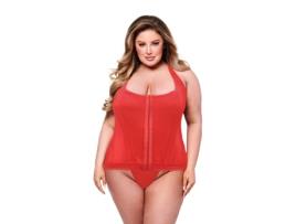 Body BACI LINGERIE Vermelho 3XL/4XL