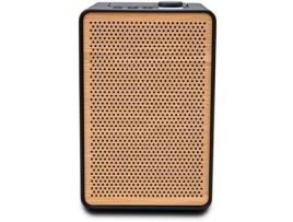 Sistema de Música Compacto Evoke Spot Wood Edition Coffee Black Grade em Cerejeira PURE