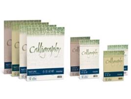 Papel de caligrafia FAVINI Nature para impressora jato de tinta A4 210X297 mm 50 folhas branco