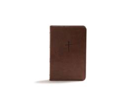 Livro CSB Compact Bible, Brown LeatherTouch, Value Edition de Csb Bibles By Holman (Inglês)