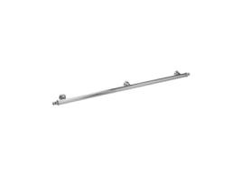 Puxador para Móveis Material Liga de Zinco. Distância Entre Centros 448. Acabamento Cromado Polido Parafusos de Fixação Incluídos 25Mm HARDWAREXCHANGE
