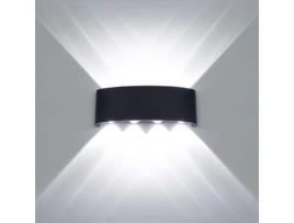 Luz De Parede Interior Led 12W Branco Frio ZMING