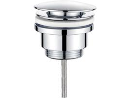 Adaptador SUNMOSTAR de Resíduos para Pia de Banheiro com/sem Transbordamento de Metal