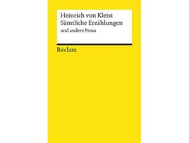 Livro Sämtliche Erzählungen de Heinrich von Kleist (Alemão)