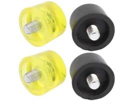 HURRISE Cabeça Impressionante de Borracha para Cabeça Impressionante de Borracha de Martelo 2 Conjuntos de Pontas de Substituição de Martelo Diy