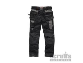 SCRUFFS T54773 Pantalón de Bolsillos Con Funda Pro Flex Color Negro