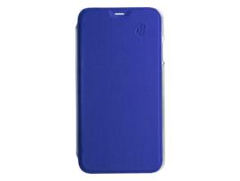 Capa Fólio Aba Fundo Cartões para iPhone 6 BEETLECASE Azul