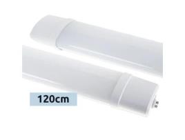 Régua Cianita 120Cm Ip65 70W Led 6300Lm 6400K C.124Xl.8 2Xalt.4 8Cm Branco com Conectores Rápidos FERRIMEX