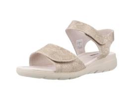 Sapatos de Mulher WAMBA Tecido Dourado (37)