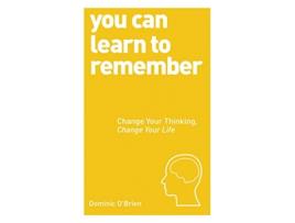 Livro You Can Learn to Remember de Dominic O'Brien (Inglês)