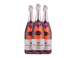 Vinho rosé MAISON DU VIGNERON Brut Dargent Rosado Pinot Preto Brut Reserva Garrafa Magnum (1.5 L - 3 Unidades)