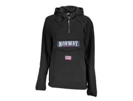 NORWAY 1963 Sweatshirt Preta Mulher 39517 L