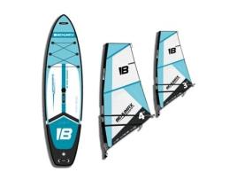 Pack Prancha Windsurf + Vela Be Wave 3M + Vela Be Wave 4M BEHUMAX