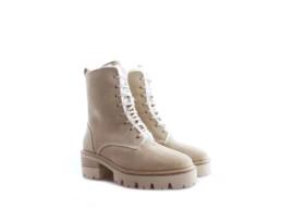 Botas PARODI SUNSHINE Militar 95UMBRIA Pele para Mulher (36 - Bege)