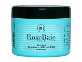 Máscara de queratina X óleo de rícino 500 ml ROSEBAIE