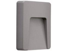 Luz de Parede de Retângulo Led 3W Ip65 Dim. 150X90Mm VITO LIGHTING