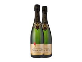 Vinho branco MAISON ARTHUR METZ Millésimé Brut Crémant d'Alsace Reserva (0.75 L - 2 Unidades)